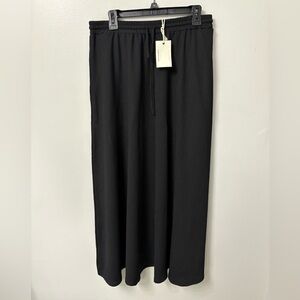 Chic Black Maxi Skirt NWT